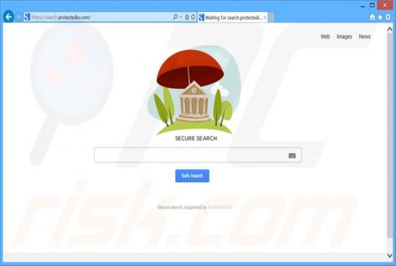 Przekierowanie search.protectedio.com