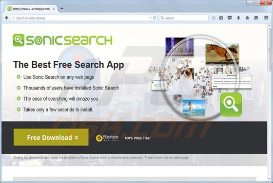 Reklamy Sonic Search