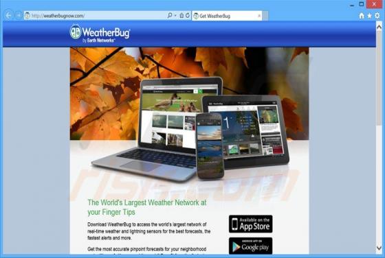 Reklamy WeatherBug