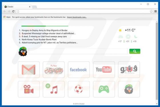 PUP Chedot Browser