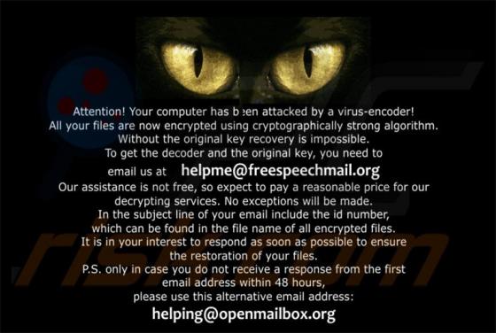 Ransomware Crysis