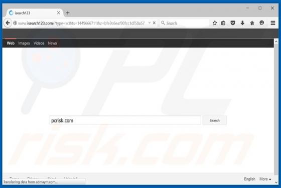 Przekierowanie isearch123.com