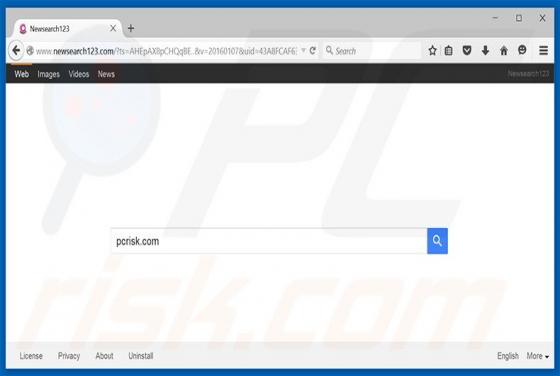Przekierowanie newsearch123.com