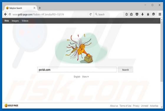 Przekierowanie gold-page.com