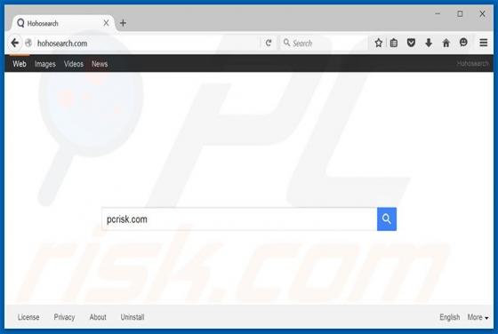 Przekierowanie hohosearch.com