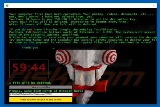 Ransomware Jigsaw