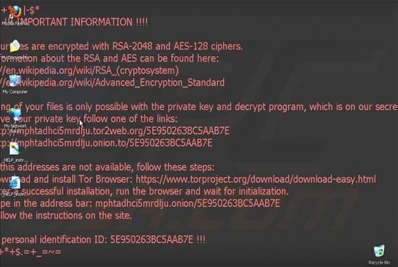 Ransomware Zepto