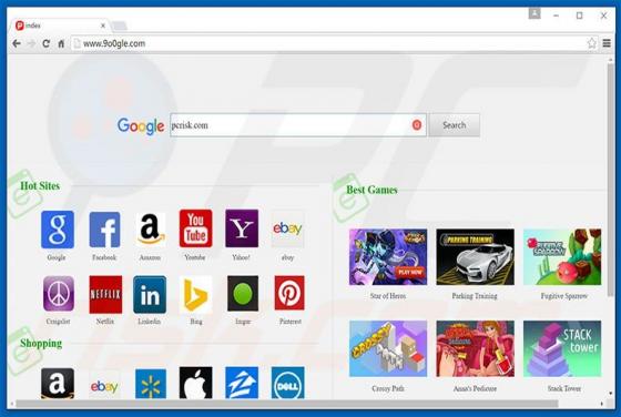 Przekierowanie 9o0gle.com