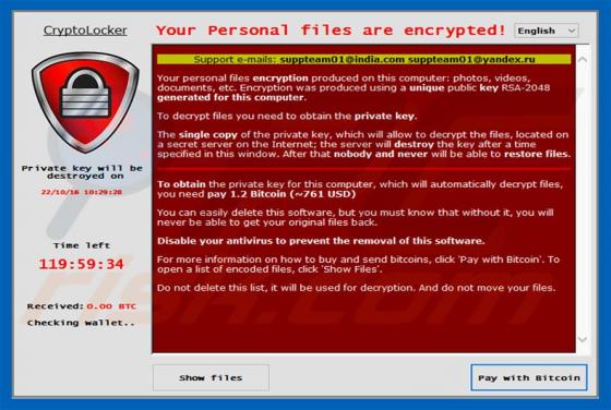 Ransomware suppteam01@india.com