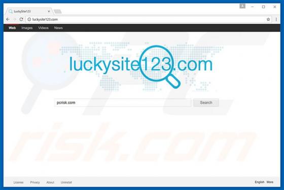 Przekierowanie luckysite123.com