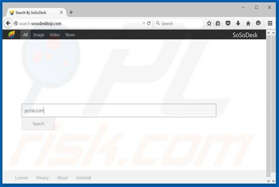 Przekierowanie Search.sosodesktop.com 