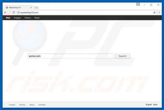 Przekierowanie mystarting123.com