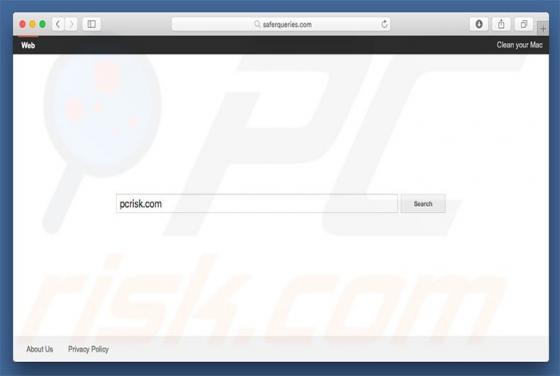 Przekierowanie saferqueries.com (Mac)