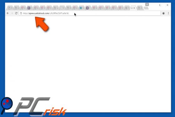 Przekierowanie adsbtrack.com