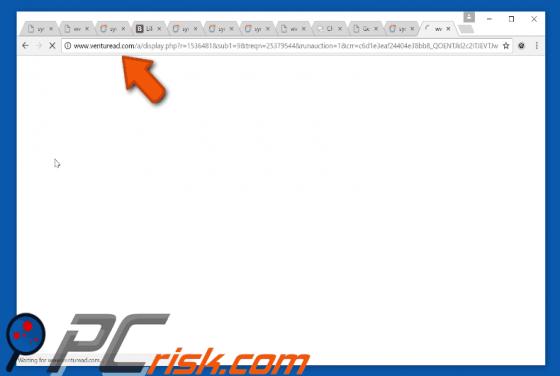 Przekierowanie venturead.com