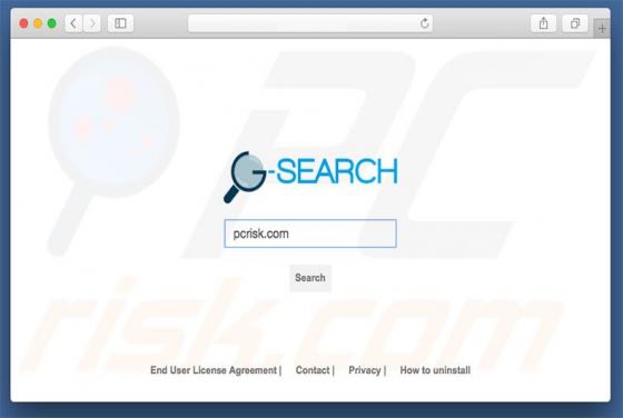 Przekierowanie g-search.pro (Mac)