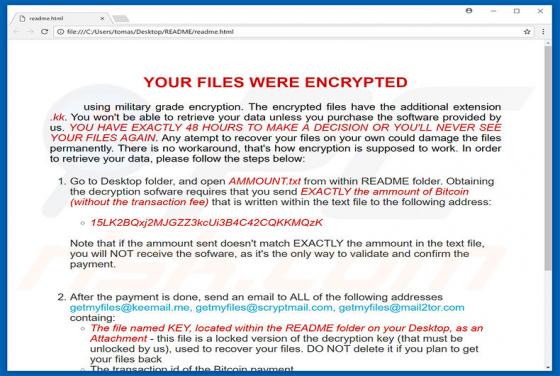 Ransomware SyncCrypt