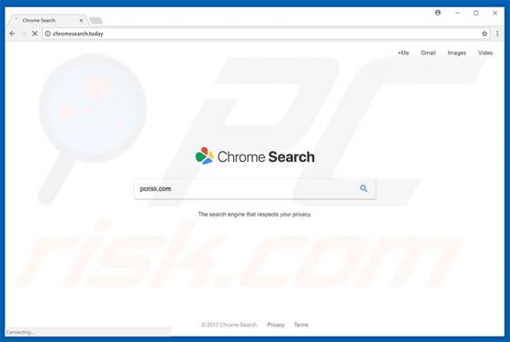 Przekierowanie chromesearch.today