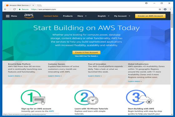 Wirus Amazon AWS