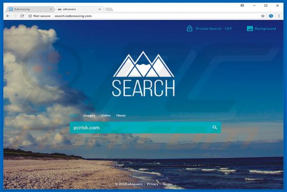 Przekierowanie search.iezbrowsing.com