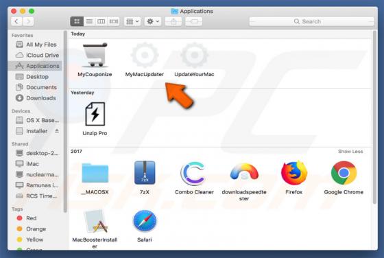 PUP MyMacUpdater (Mac)