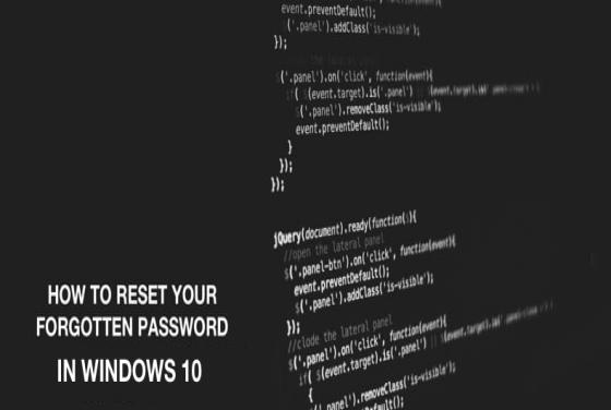 Jak przywrócić zapomniane hasło w Windows 10?