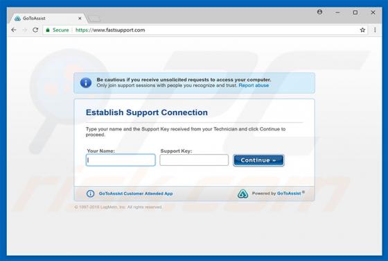Oszustwo FastSupport