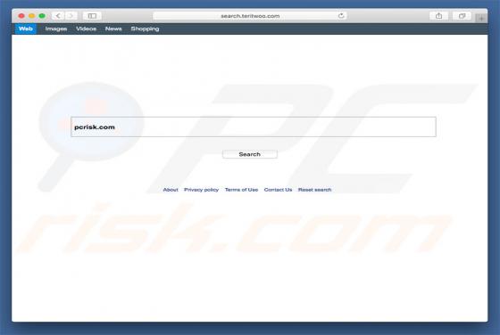 Przekierowanie search.teritwoo.com (Mac)