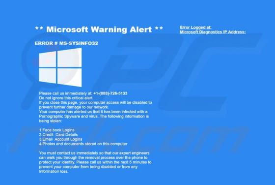 Oszustwo POP-UP MS-SYSINFO32