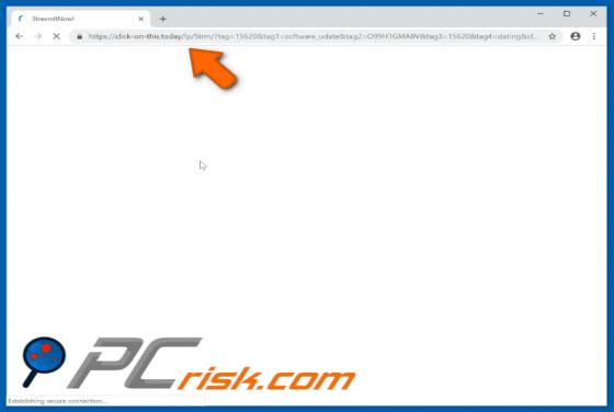 Przekierowanie POP-UP Click-on-this.today