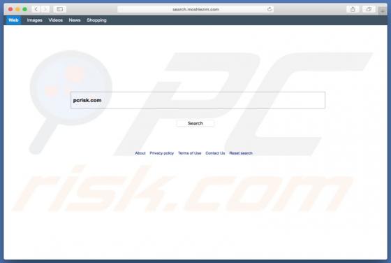 Przekierowanie search.moshlezim.com (Mac)