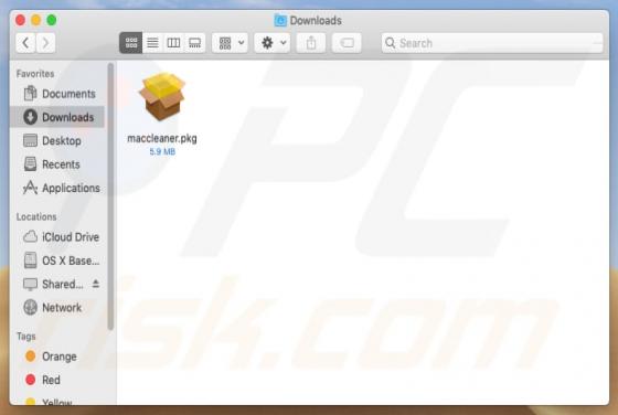 Wirus Maccleaner.pkg (Mac)