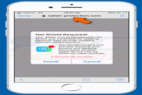 Oszustwo POP-UP safari-protection.com (Mac)
