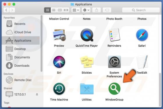Adware WindowGroup (Mac)
