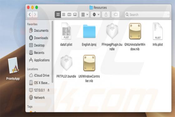 Wirus ProntoApp (Mac)