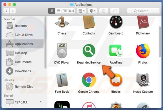 Adware ExpandedService (Mac)