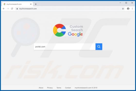 Przekierowanie mychromesearch.com