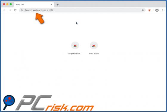 Przekierowanie doctopdfsupreme.com (Mac)