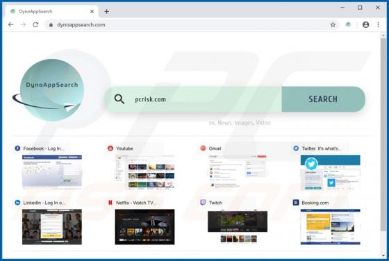Porywacz przeglądarki DynoAppSearch
