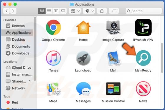 Adware MainReady (Mac)