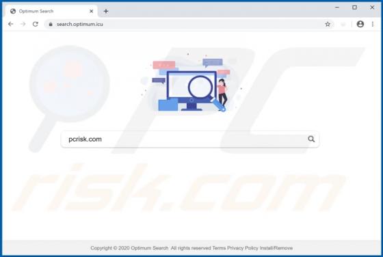 Porywacz przeglądarki OptimumSearch