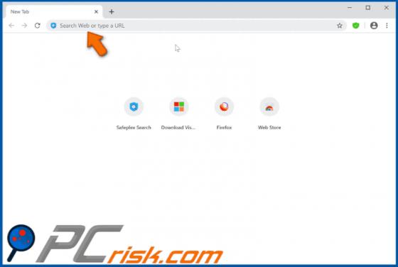 Porywacz przeglądarki Safeplex Search