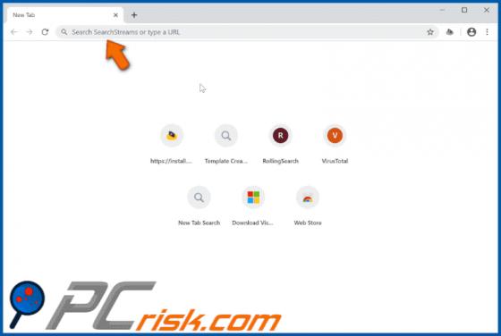 Porywacz przeglądarki SearchStreams
