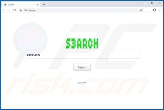 Porywacz przeglądarki s3arch.page