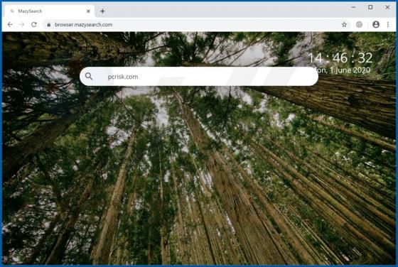 Porywacz przeglądarki Mazy Search