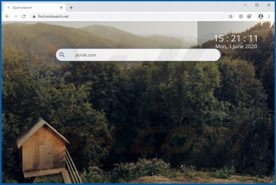 Porywacz przeglądarki Mint Search