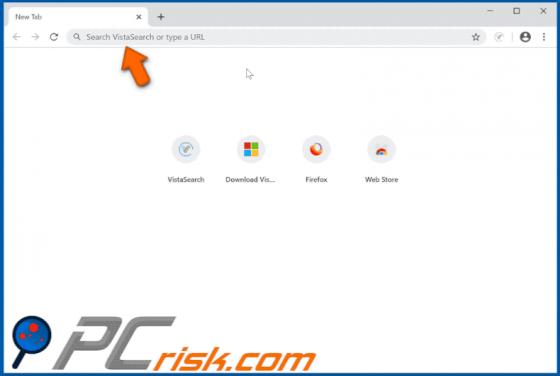Porywacz przeglądarki Vista Search
